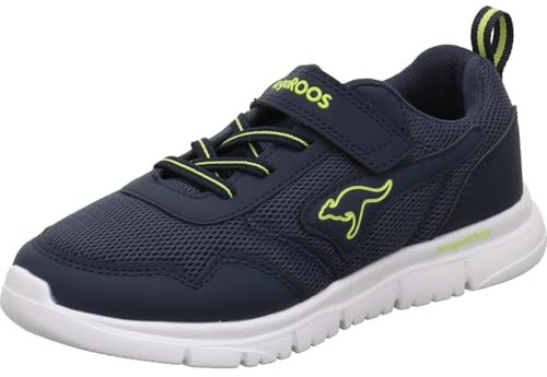 KangaROOS K-ETK Possum EV Jungen Sneaker in Blau mit Klettverschluss, für Schule und Spielplatz. blau Gr. 39