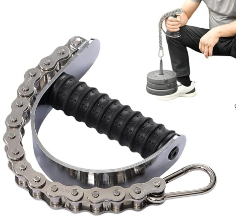 Arm-Wrestling Strap | Iron & Nylon & TPE, Adjustable | Wrist & Forearm Strengthener, Grip Trainer | Home Gym Equipment for Bizep, Arm Wrestling