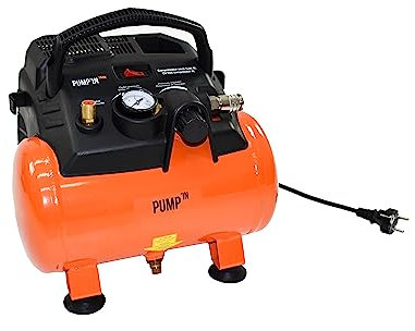 Pumpin - TANK- Compresseur Portable avec Réservoir, 6 L
