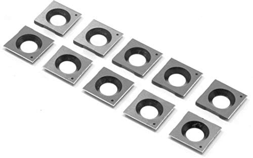 WEN BP510H 14mm HSS Replacement Spiral Planer and Jointer Blades, 10 Pack