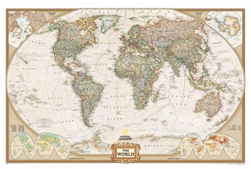 Puzzle 5000 Teile,Weltkarte Puzzle für Erwachsene,Impossible Puzzle, farbenfrohes Legespiel,Geschicklichkeitsspiel für die ganze Familie,Erwachsenenpuzzle ab 14 Jahren-61.61x41.53 Zoll (156.5 x 105.5