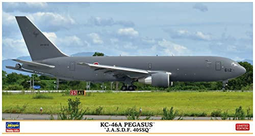 Hasegawa 10855 1/200 KC-46A Pegasus, JASF 405 Sq. Modellbausatz, Mehrfarbig, Mittel
