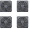 UTALIND 4 Pcs Computer Fan Dust Filter Cover 50x50mm Fan Filter Grill Cooling Fan