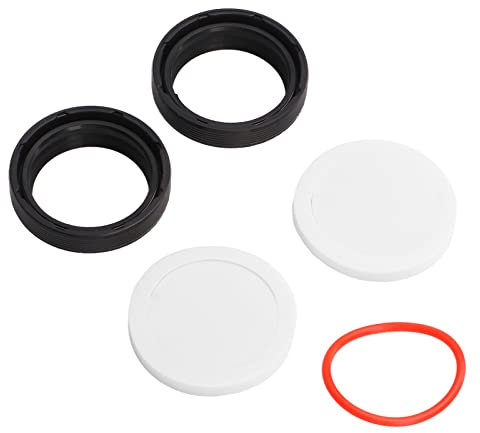 Kuuleyn Bike Forks, Tuning Fork, Bike Suspension Fork, RISK Mountain Bike Front Fork Damper Dust Cover Boots Set Oil Sponge Rings 35mm Front Fork Dust Cover with Suspension Circle