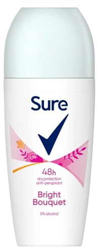 Sure Bright Bouquet Anti-Perspirant Roll On for 48-hour sweat and odour protection deodorant for women 50 ml