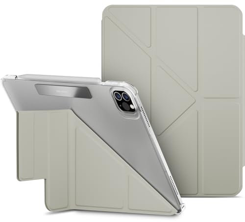 MAGEASY Schutzhülle für iPad Pro 11 Zoll (27,9 cm) – Folio-Schutzhülle mit Multi-Winkel-Ständer, Apple-Stift-Halter, schmutzabweisend, kompatibel mit iPad Pro 11 Zoll (2018–2022) und iPad Air (5. / 4.
