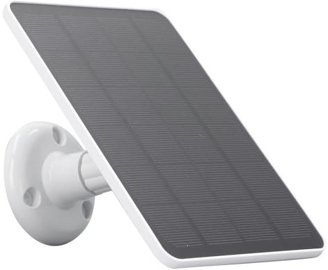 Panneau Solaire 10 W pour Caméra , Panneau Solaire pour Pro 3 Pro 4 5S, pour Ultra/Ultra 2, pour Go 2, Caméra Projecteur, Réglable à 360 Degrés, étanche IP65