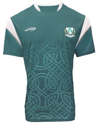 Lansdowne Green Ireland Celtic Design Performance T-Shirt Grünes Irland T-Shirt mit keltischem Design