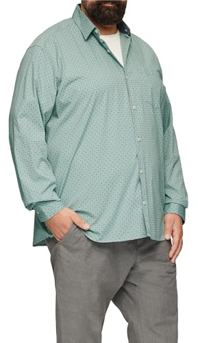 s.Oliver Slim Fit: Gemustertes Hemd mit Kentkragen