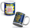 quickgadget Idea Arredo Casa regalo Tazza Sport in ceramica sport per tifoso calcio Verona, personalizzato con FOTO + Nome e Numero