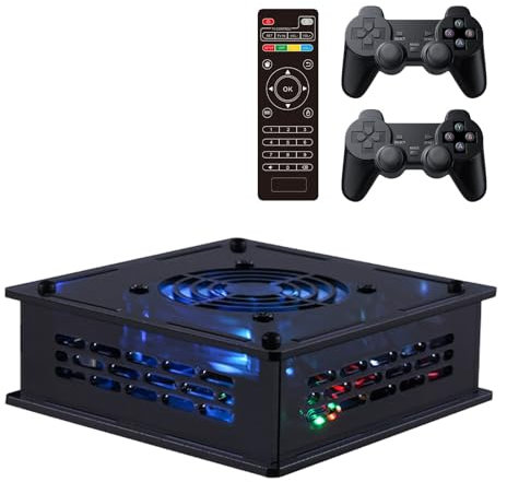 Super Console X da 256 GB, Console per Videogiochi retrò con Oltre 50.000 Giochi Integrati, Compatibile con PS1/PSP/MAME, Supporta Il Download dei Giochi da Solo, per PSP/N64/NDS/PS1
