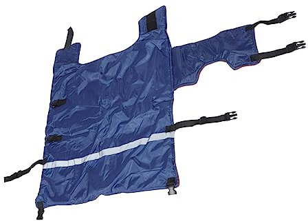 Milisten Winter Kuhkalbmantel Ranch Kalbsweste Warmhaltende Kalbskleidung Verblasst Nicht Hautfreundlich Kälteschutz