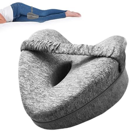 XPJBKC Kniekissen, Orthopädisches Kissen Beinkissen, Kniekissen für Seitenschläfer, Memory Foam Ergonomisches Seitenschläferkissen Knie Kissen Schlaf von Entlastung Beine, Rücken, Hüfte Schmerzen
