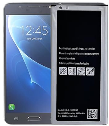 MUKUZI Batteria compatibile con Galaxy J5 2016 SM-J510 (ricambio per EB-BJ510CBE)