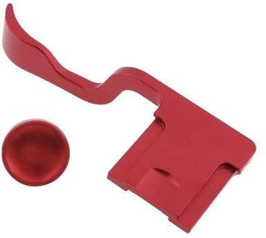 Briny River Repose-Pouce pour Appareil Photo avec Bouton de Déclenchement Concave Compatible avec Fujifilm Appareil Photo Numérique XT50 XT5 XT4 XT3 XT30 XT2 XT20 XT10 Rouge