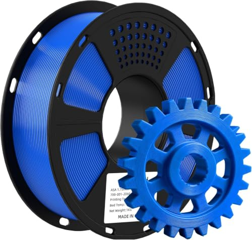 GEEETECH ASA Filament 1,75mm,hitzebeständig und langlebig,1kg Blau