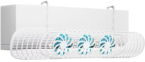 Déflecteur De Climatisation - Déflecteur D'Air Pour Climatiseur,Pare-Vent Murale À Orientation Réglable Pour Appartement Maison Bureau Pièces