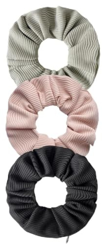 AYVRUOP 4 Stück Elastische Zopfgummis,Haargummis mit Reißverschluss Tasche,Haargummi für Pferdeschwanz Damen,Scrunchies mit Versteckter Reißverschlusstasche,für Mädchen Damen Frauen Pferdeschwanz