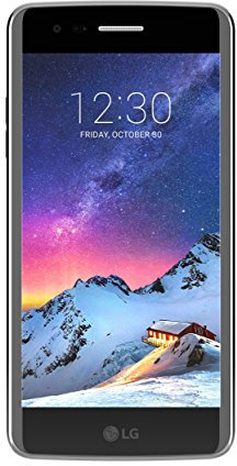 LG K8 (2017) (LGM200N.AGBRTN) TITAN GREY Unlocked Smartphone 5-inch Display, Quad Core Processor, 1.5GB RAM, 16GB Storage, 13MP Rear & 5MP Front Cam, Android 7.0