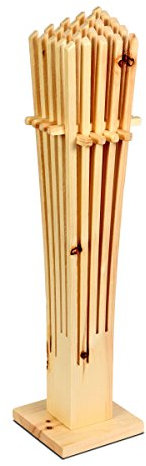 ZirbenFächer - Duftset aus Zirbenholz XL - 43cm Höhe - natürlicher Raumduft