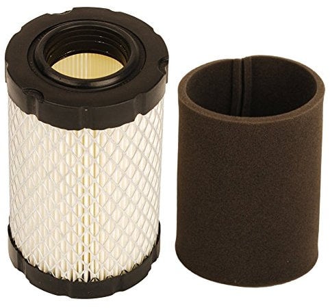 OxoxO Filtro aria con filtro prefisso per Briggs e Stratton 796031 594201 591334 Pre filtro 797704 Sostituzione John Deere MIU1303 GY21435 MIU13963