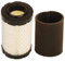 OxoxO Filtro aria con filtro prefisso per Briggs e Stratton 796031 594201 591334 Pre filtro 797704 Sostituzione John Deere MIU1303 GY21435 MIU13963