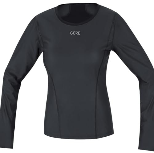 GOREWEAR M Damen GORE® WINDSTOPPER® Base Layer Shirt Langarm, Black, 34