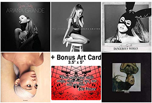 Ariana Grande: Complete Studio Album Discography - 5 Audio CDs + Bonus Art Card