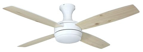 AireRyder FN72217 Ventilador de techo, 50 W, 240 V, blanco, 132