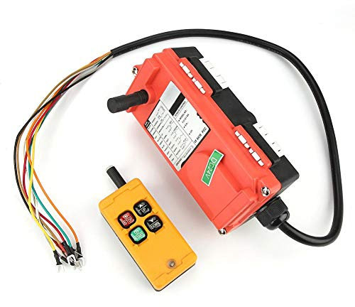 4 botones de control de elevaci¨®n de gr¨²a 24 V, de control, interruptor pulsador con emisor para gr¨²a