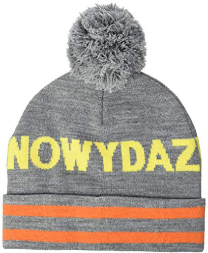 Barts Unisex-Kinder Snowydaze Beanie Wintermütze, Gray, 53-55
