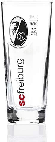 Bierglas SC Freiburg Glas, Bierglas, mug, jug, jarra, cruche, Fanglas 0,3l
