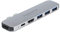 Delock USB C HUB für MacBook, 6-In-1, USB-C Adapter, Thunderbolt 3 Mini Dock, 2 x HDMI 4K, 3X USB 3.0, USB-C PD 60 Watt, 87753