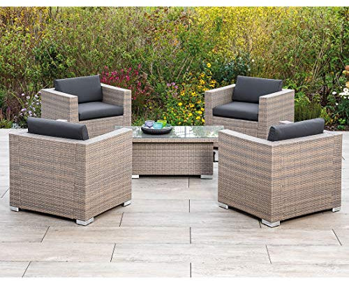 MERXX Lounge-Set BELLANTE 5-TLG. - (50459-275)