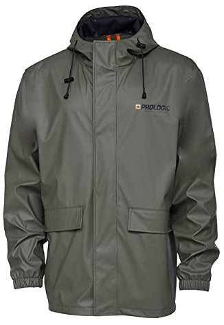 Prologic Rain Jacket Bark Green - Angeljacke, Größe:L