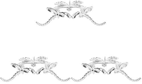Cabilock 6 Stück Ständer Basis Skulptur Libelle Ei Nail Art Fotografie Ständer Orb Blickhalter: Zarter Geschenkständer Handwerk Geformte Dekoration Statue Ornamente Kugel Tisch für