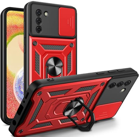 betterfon Handyhülle für Nokia G22 | Stoßfest & Kratzfest | Mit Kameraschutz, Anti-Fingerabdruck & robustem Panzerschutz-Design | Rot