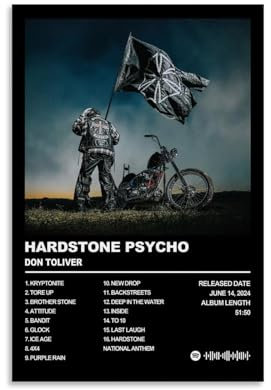 NWQV Don Toliver Albumcover-Poster, Wandkunst, dekoratives Gemälde, Schlafzimmer, Gemälde, Poster, 30 x 45 cm, ungerahmter Stil