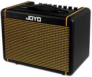 JOYO 20W Guitar Amp for Acoustic Guitar Built-in Bluetooth and Battery with Reverb Chorus Delay Effect for Practicing and Outdoors (AC-20S)