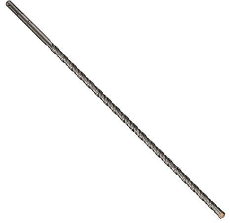 Vearter SDS PLUS - Broca para martillo perforador (4 cortes, 12 mm x 500 mm, metal duro YG8C, broca SDS, para hormigón, ladrillo, mampostería)