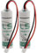 zoyfayl 2pcs LS14500 LS 14500 AA 3.6V Li-SOCl2 Lithium Battery 2600MAH with White Plug