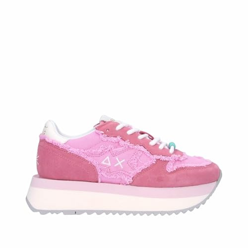 SUN68 BIG STARGIRL CANVAS Sneaker da Donna Rosa Z35216-72