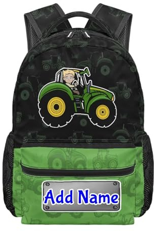 Cugasmaru Personalisierter Rucksack mit Namen, personalisierter Rucksack für Mädchen, Kinder, personalisierbar