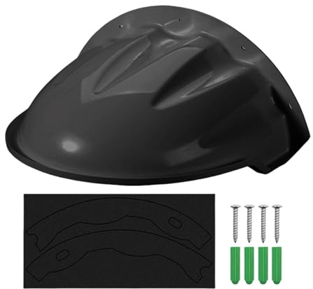Camera Cover, Security Cam Shade, 18.70x5.90x13.77 pulgadas Easy Install Sun Rain Protector, Weather Cameras Shades for Ev Charging Pile, Park, Parking Lot, Courtyard, Garden