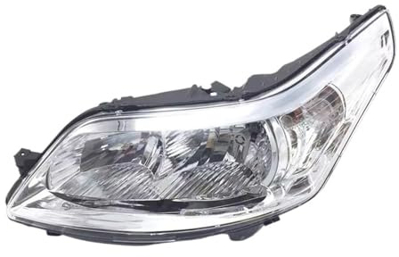 Faros delanteros Para Citroen Para C4 Restyling 2004-2008 2009 2010-2014 Conjunto De Faros Delanteros De Parachoques Delantero Faro principal(White,Right Side)