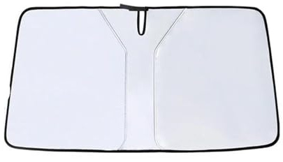 Pare-Soleil Fenêtre Pare-Soleil pour Pare-Brise de Voiture, Bloque Les Rayons UV, réflecteur fenêtre Automatique, Protection Pare-Soleil, Parasol Pliable Store Enrouleur(Small)