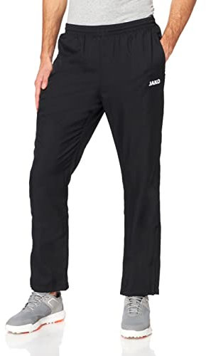 JAKO Herren Präsentationshose Classico, Schwarz, XXL