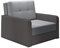 mb-moebel kleines Sofa mit Schlaffunktion und Bettkasten Schlafsessel Gästebett Jugendsessel Couch Bettsofa ERIK01 (Bahama 31 + Bahama 35)