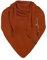 KNIT FACTORY - Dreiecksschal Coco - Damen Strickschal mit Wolle - Umschlagtuch für den Herbst und Winter - Winterschal - Dreieckstuch - Hochwertige Qualität - XXL Schal - 190 x 85 cm - Terra