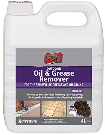 Knock Out Outdoor Oil and Grease Remover, 4 Litre